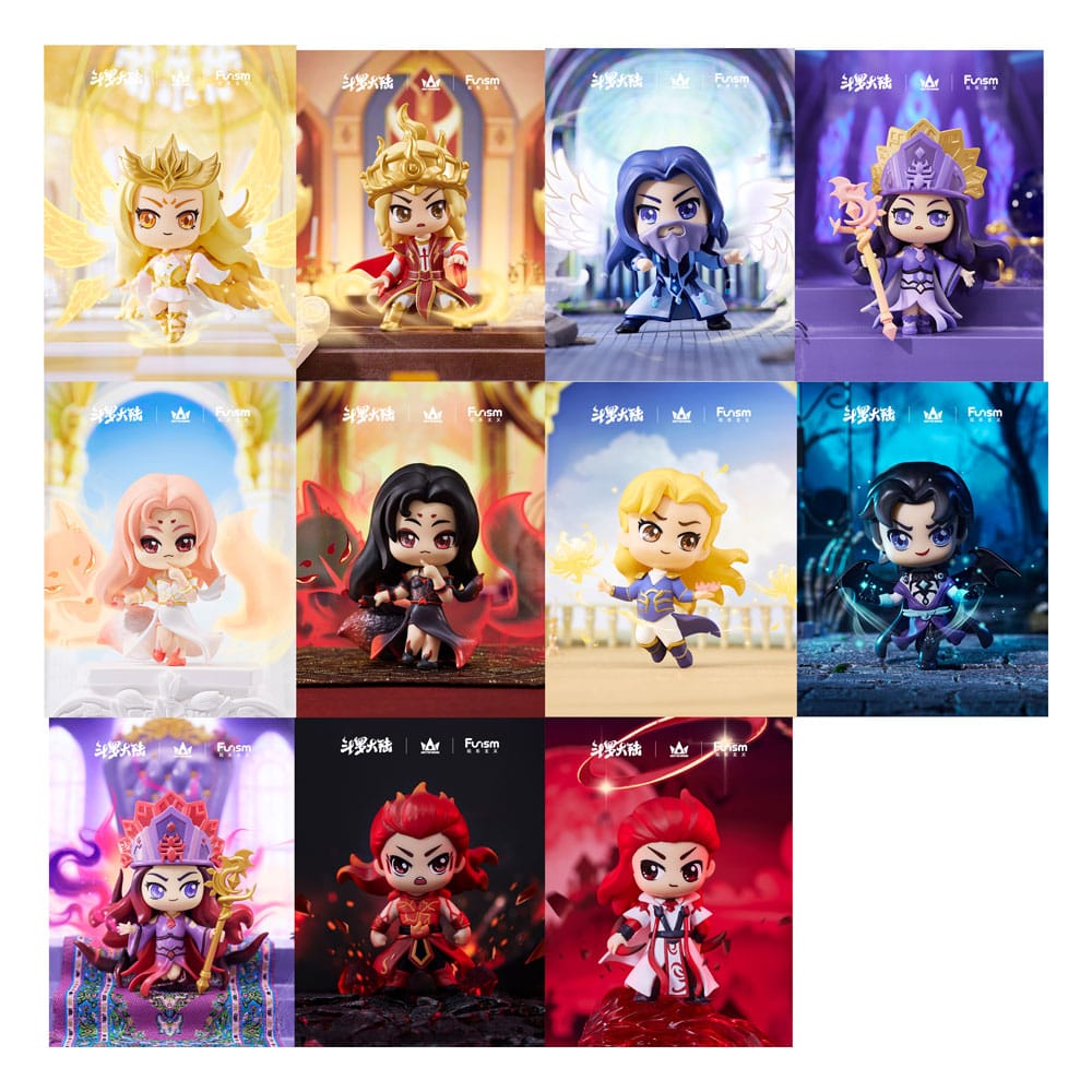 Funism Soul Land Wuhun Hall Series Mini Figures 9 cm Display (8) | Makochan