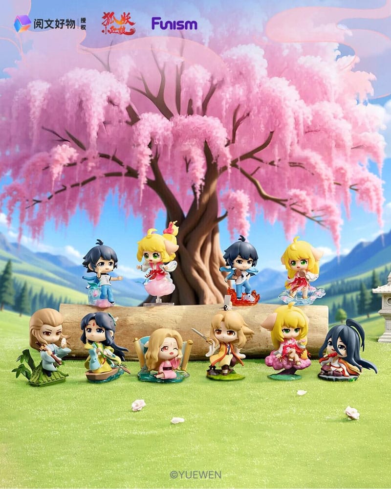 Funism Fox Spirit Matchmaker Blind Box Mini Figures Sea Oath Mountain Alliance 8 cm Display (8) | Makochan