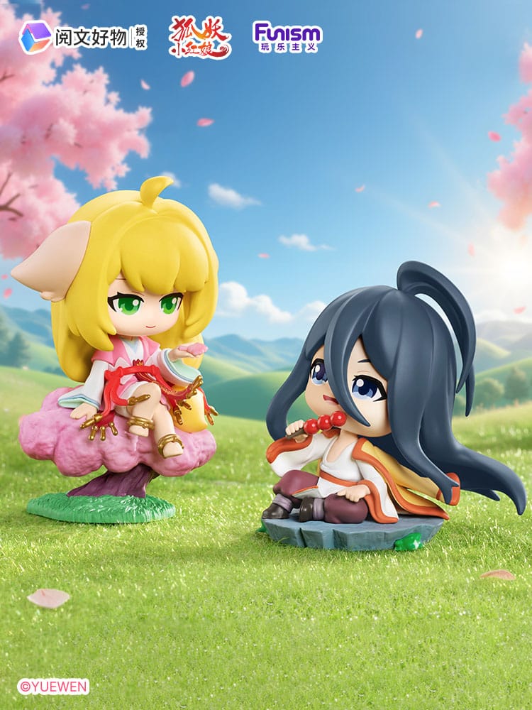 Funism Fox Spirit Matchmaker Blind Box Mini Figures Sea Oath Mountain Alliance 8 cm Display (8) | Makochan