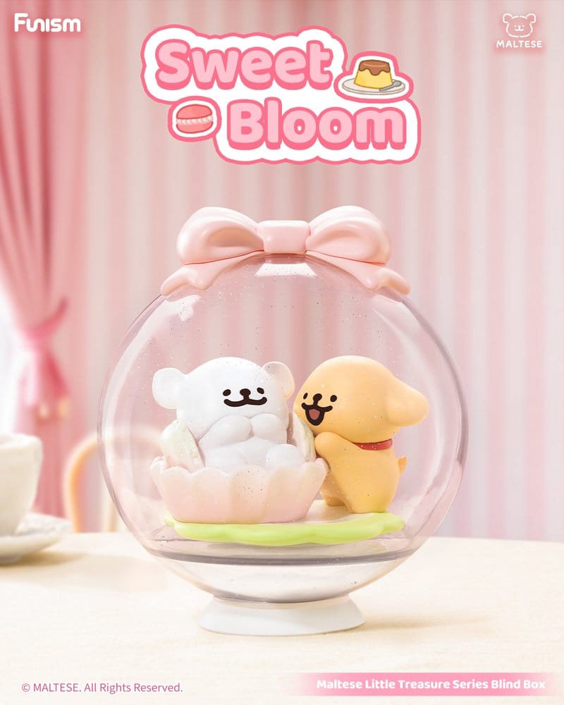 Funism Maltese Blind Box Mini Figures Little Treasure Series 6 cm Display (6) | Makochan