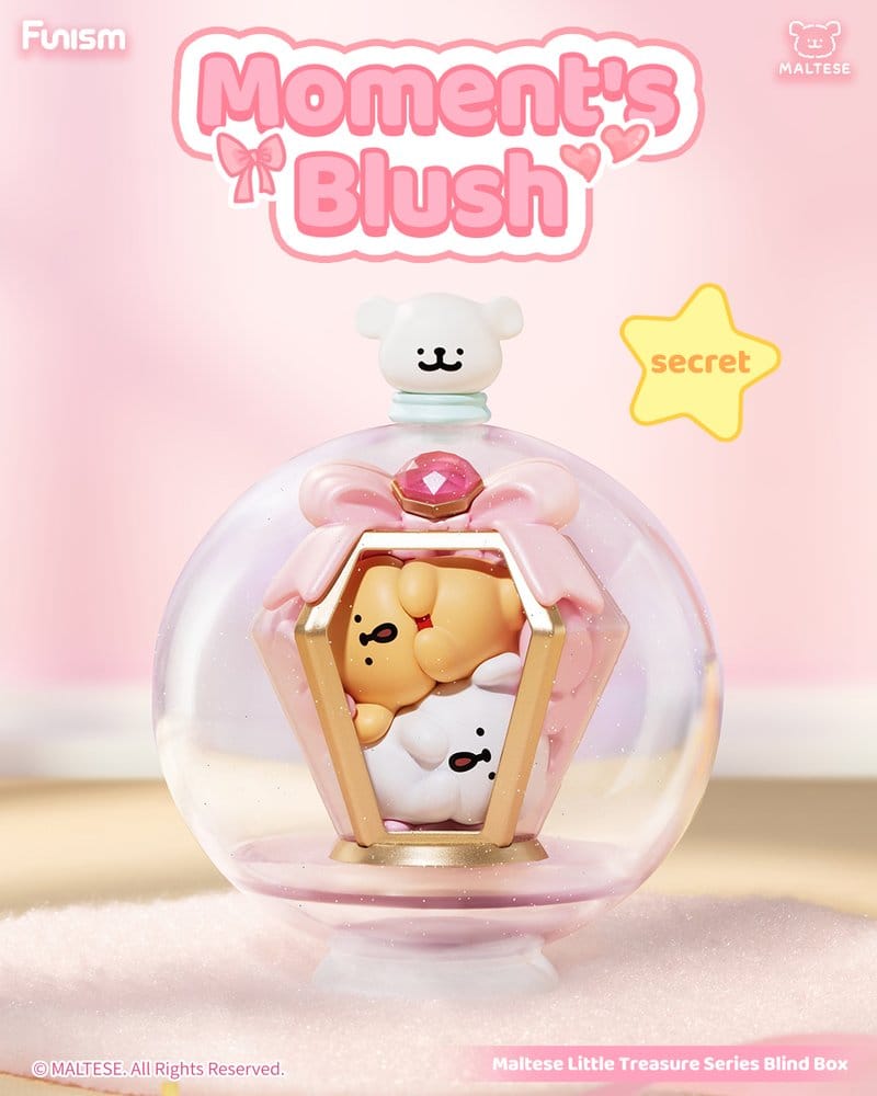Funism Maltese Blind Box Mini Figures Little Treasure Series 6 cm Display (6) | Makochan