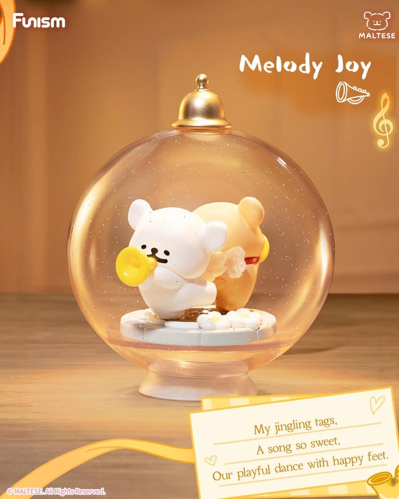 Funism Maltese Blind Box Mini Figures Little Treasure Series 6 cm Display (6) | Makochan