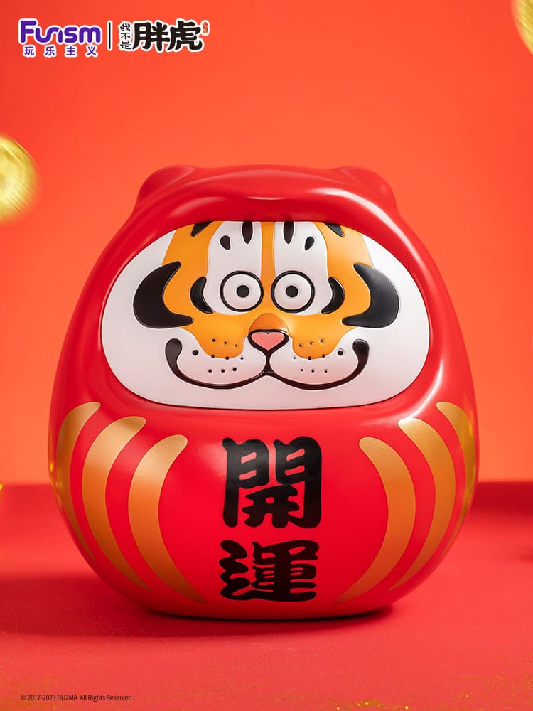 Funism I Am Not Fat Tiger Statue 1/7 Alexander the Tiger Dharuma 20 cm | Makochan