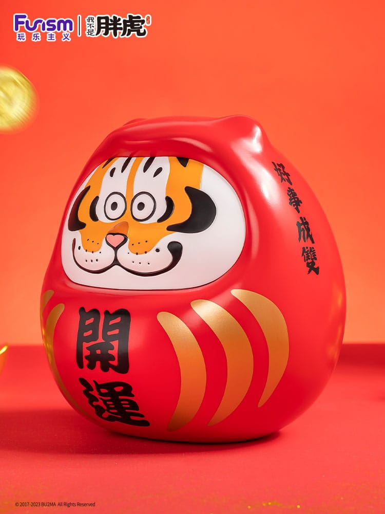 Funism I Am Not Fat Tiger Statue 1/7 Alexander the Tiger Dharuma 20 cm | Makochan