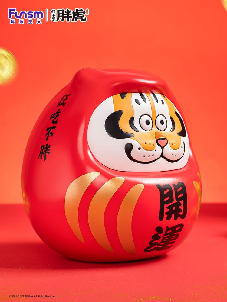 Funism I Am Not Fat Tiger Statue 1/7 Alexander the Tiger Dharuma 20 cm | Makochan