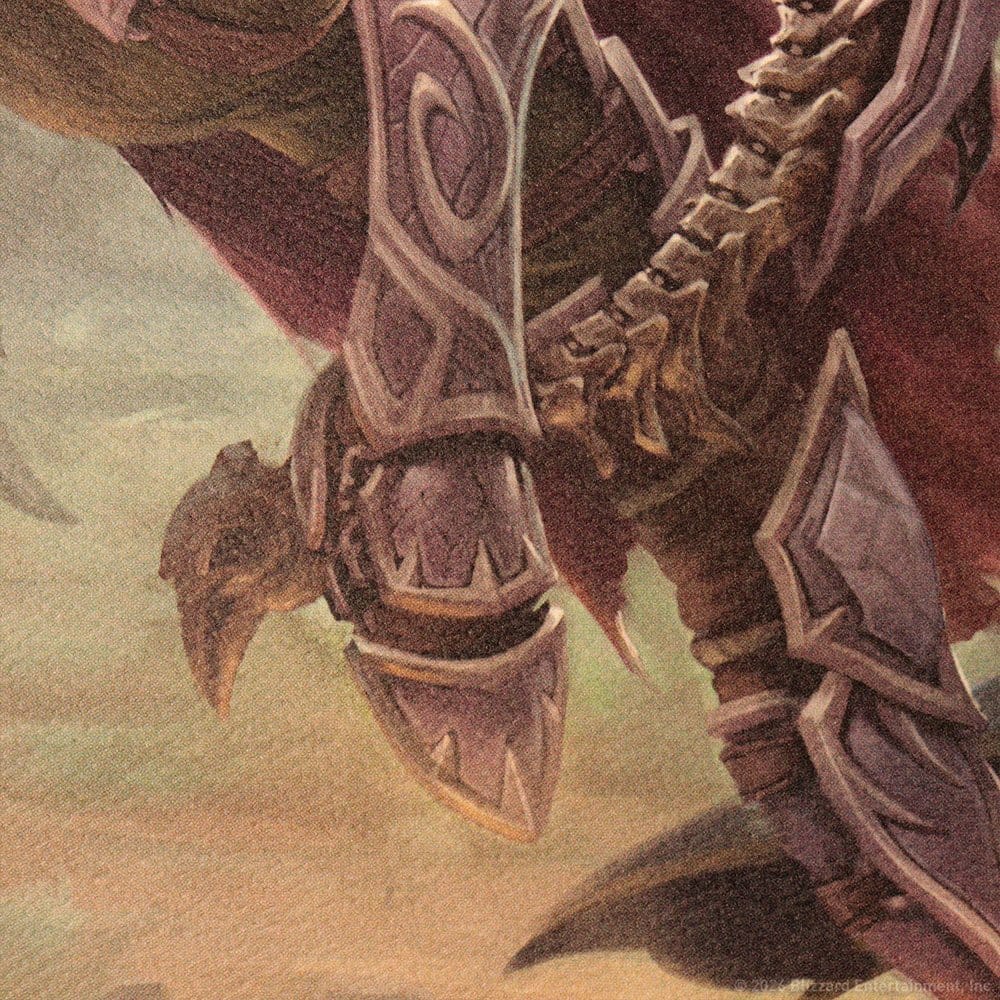 FaNaTtik World of Warcraft Art Print Sylvanas vs Anduin Wrynn Limited Edition 42 x 30 cm | Makochan