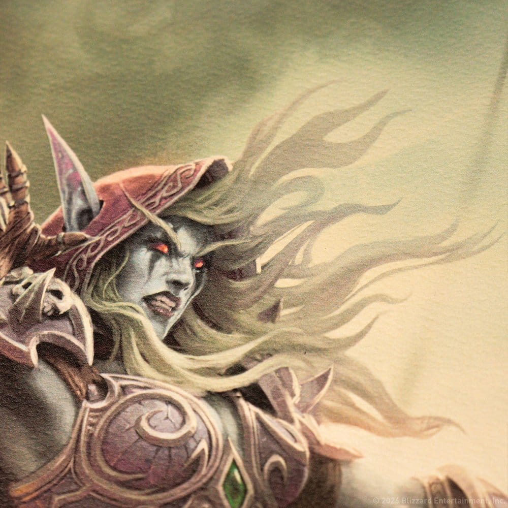 FaNaTtik World of Warcraft Art Print Sylvanas vs Anduin Wrynn Limited Edition 42 x 30 cm | Makochan