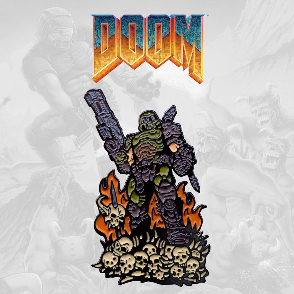 FaNaTtik Doom Eternal Pin Badge Doom Guy Limited Edition | Makochan