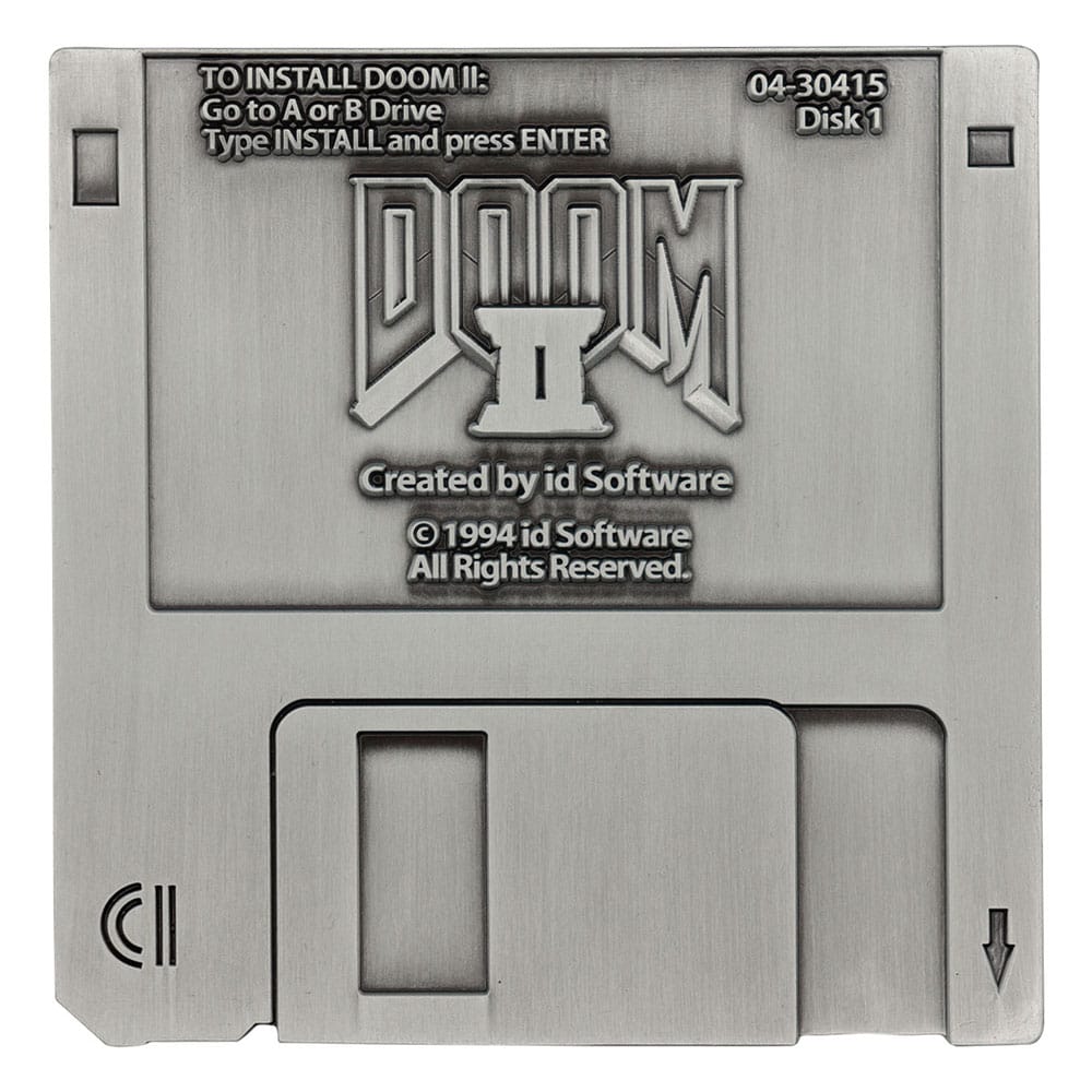 FaNaTtik Doom 2 Replica Arena Floppy Disk Limited Edition | Makochan