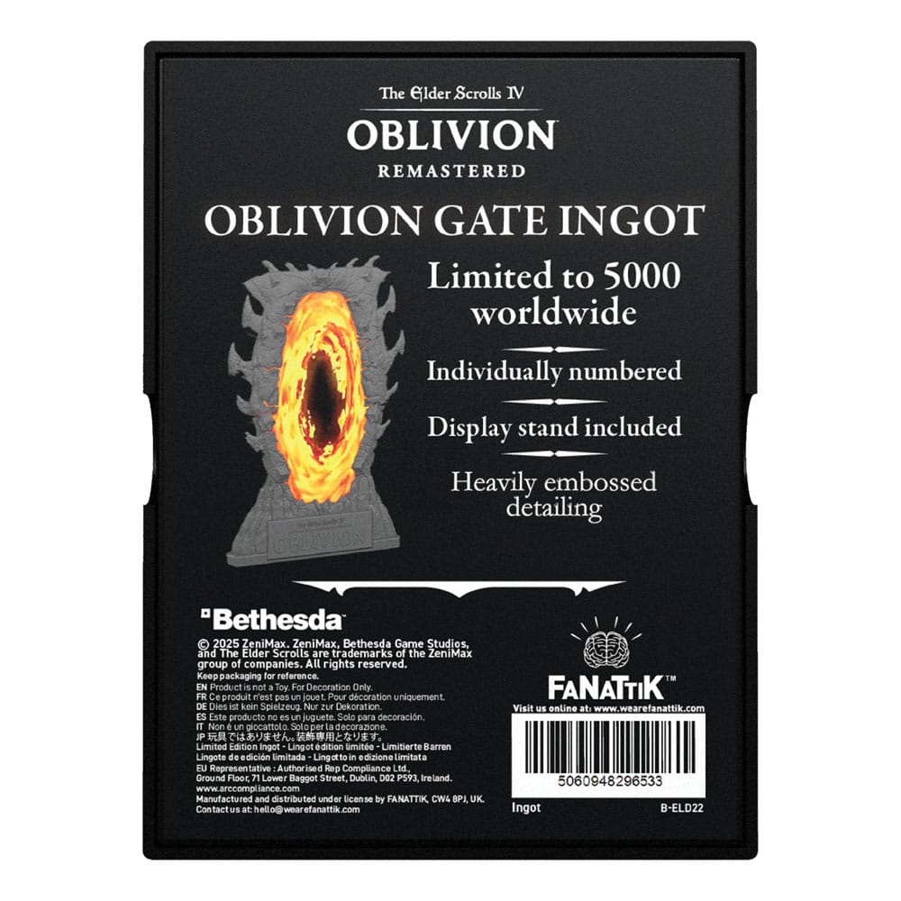 FaNaTtik The Elder Scrolls IV: Oblivion Ingot Gates | Makochan