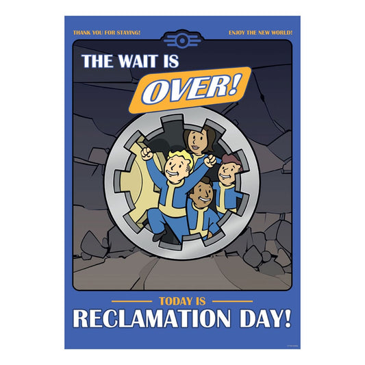 FaNaTtik Fallout Art Print Reclamation Day Limited Edition 42 x 30 cm | Makochan