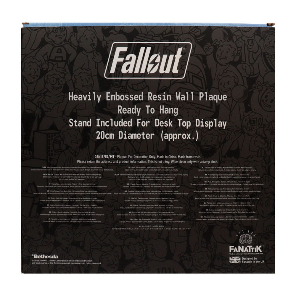 FaNaTtik Fallout Resin Plaque Vault Boy | Makochan