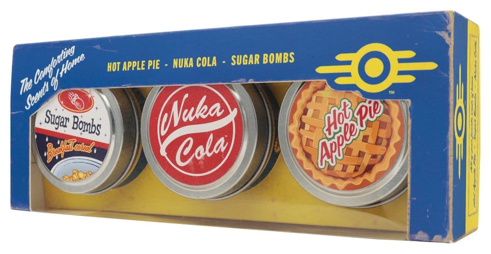 FaNaTtik Fallout Candle 3-Pack Vault Dweller's 6 cm | Makochan