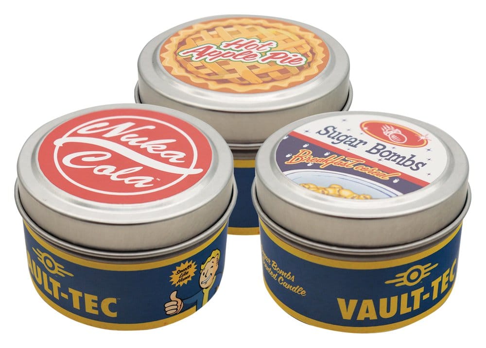 FaNaTtik Fallout Candle 3-Pack Vault Dweller's 6 cm | Makochan