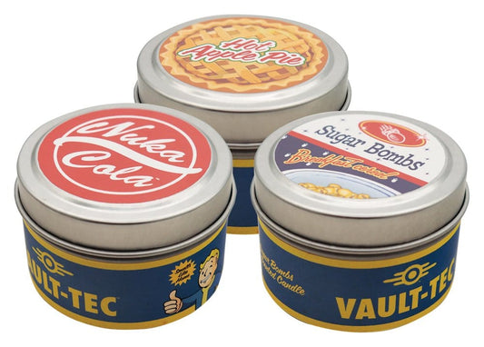 FaNaTtik Fallout Candle 3-Pack Vault Dweller's 6 cm | Makochan