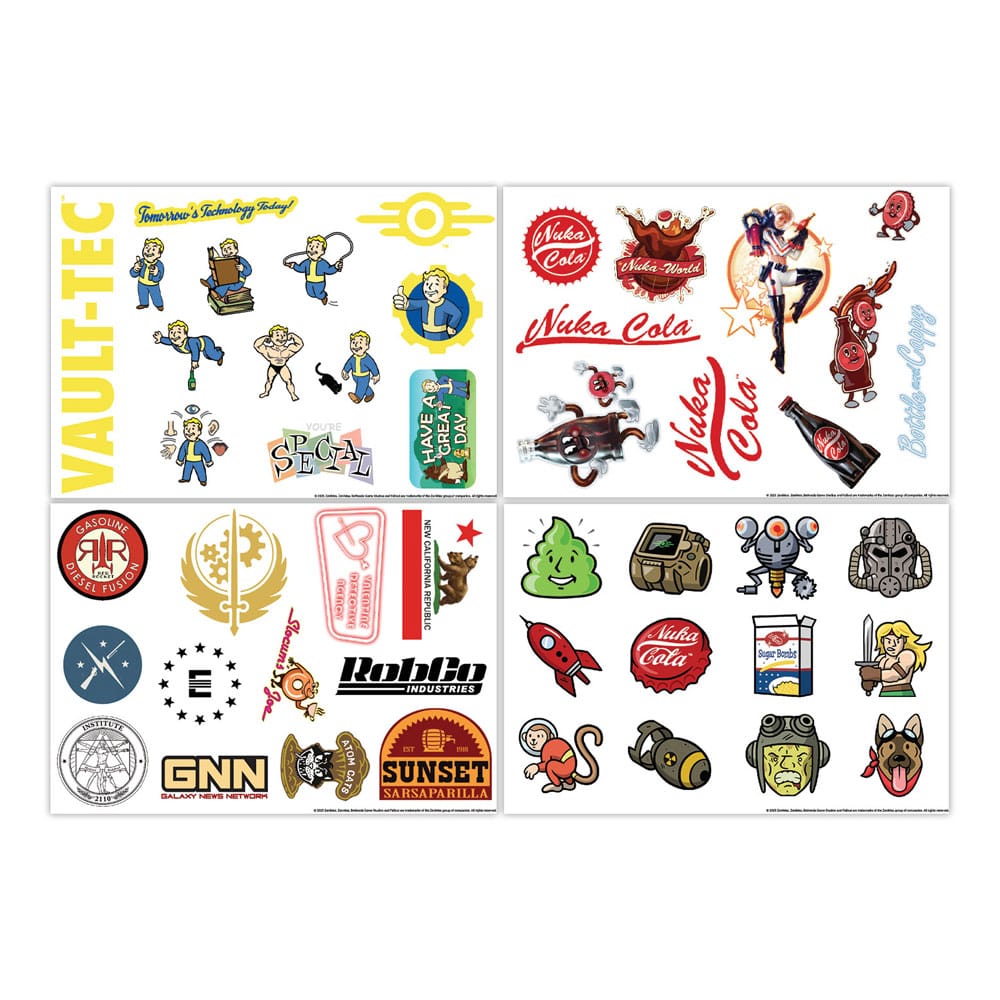 FaNaTtik Fallout Tech Sticker Pack | Makochan