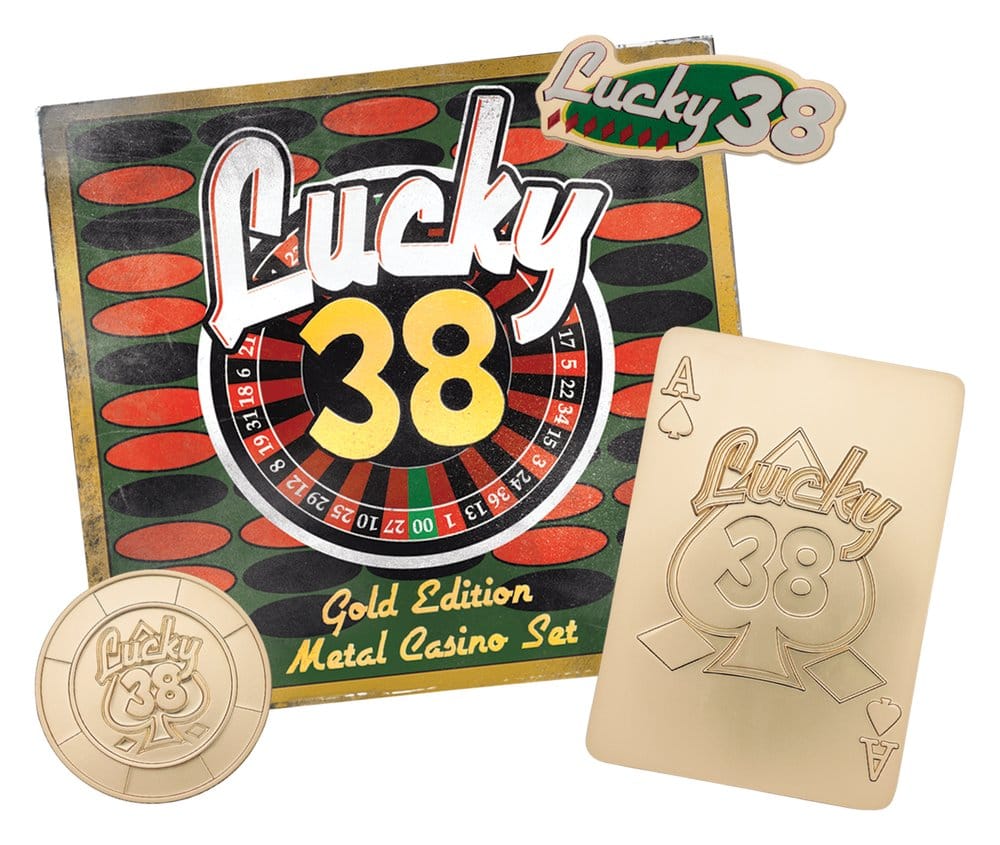 FaNaTtik Fallout: New Vegas Replica Lucky 38 Imitation Gold Casino Set Limited Edition | Makochan