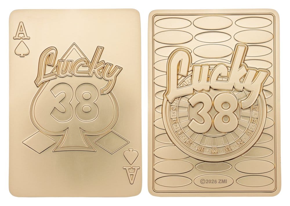 FaNaTtik Fallout: New Vegas Replica Lucky 38 Imitation Gold Casino Set Limited Edition | Makochan