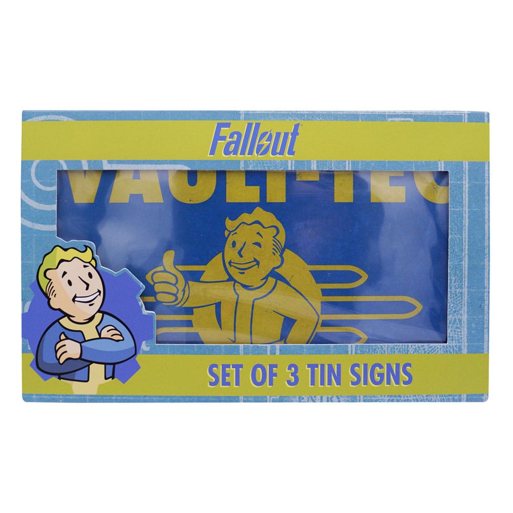 FaNaTtik Fallout Tin Signs 3 Pack Brands | Makochan