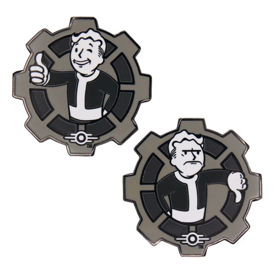 FaNaTtik Fallout Collectable Coin Decision Black & White Limited Edition | Makochan