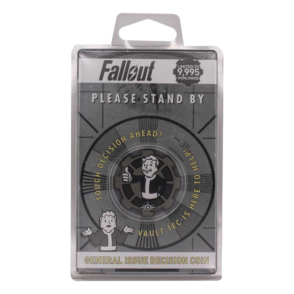 FaNaTtik Fallout Collectable Coin Decision Black & White Limited Edition | Makochan