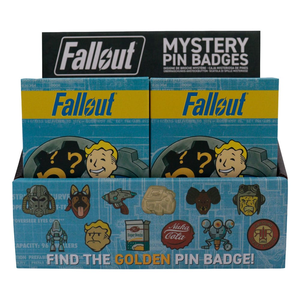FaNaTtik Fallout World Pin Badge Display Mystery Pin Badge (12) | Makochan