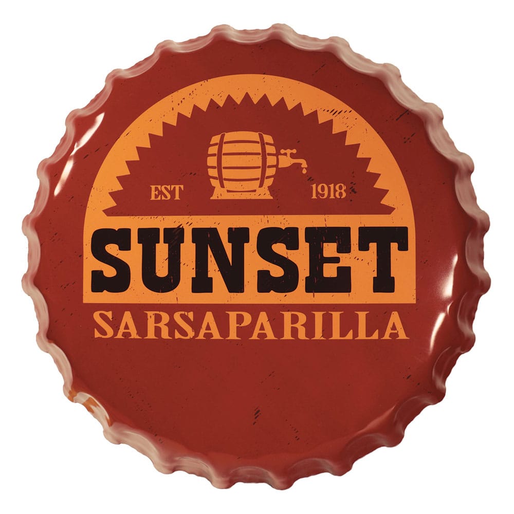 FaNaTtik Fallout Tin Sign Sunset Sarsaparilla Bottle Cap | Makochan