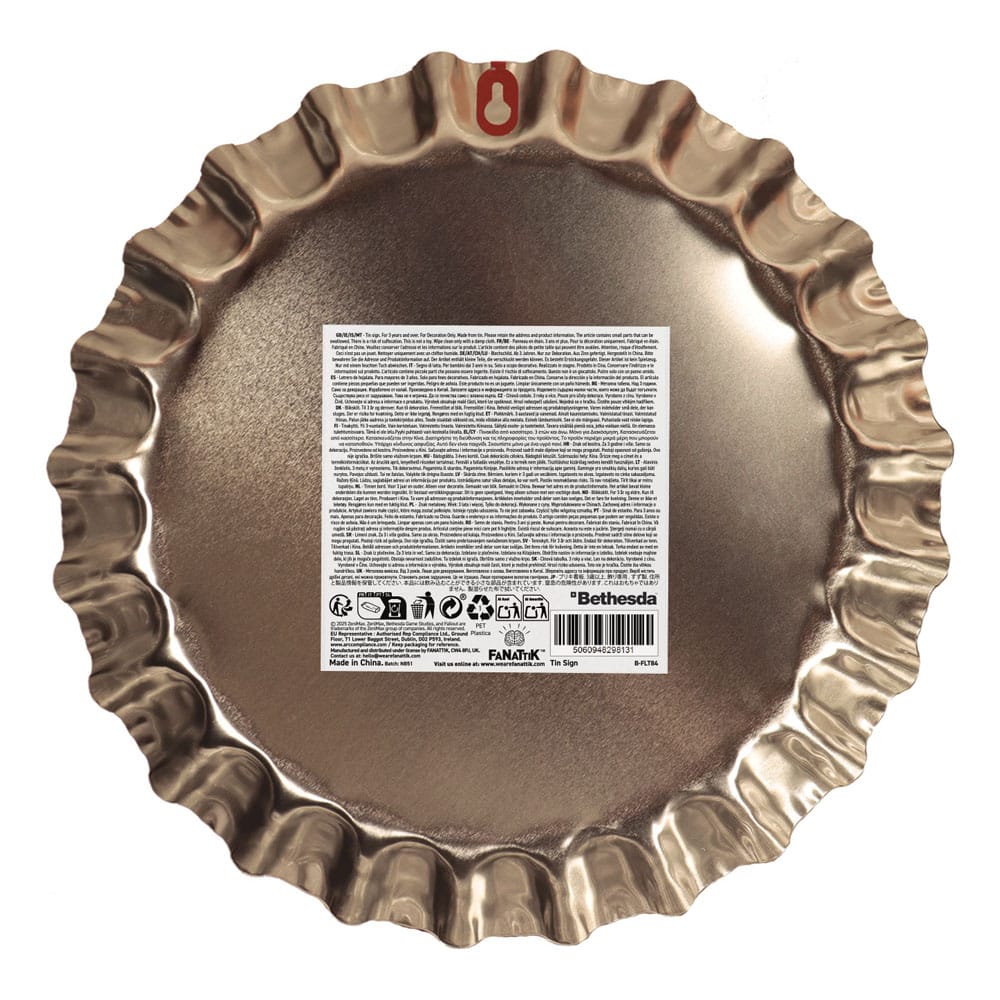 FaNaTtik Fallout Tin Sign Sunset Sarsaparilla Bottle Cap | Makochan