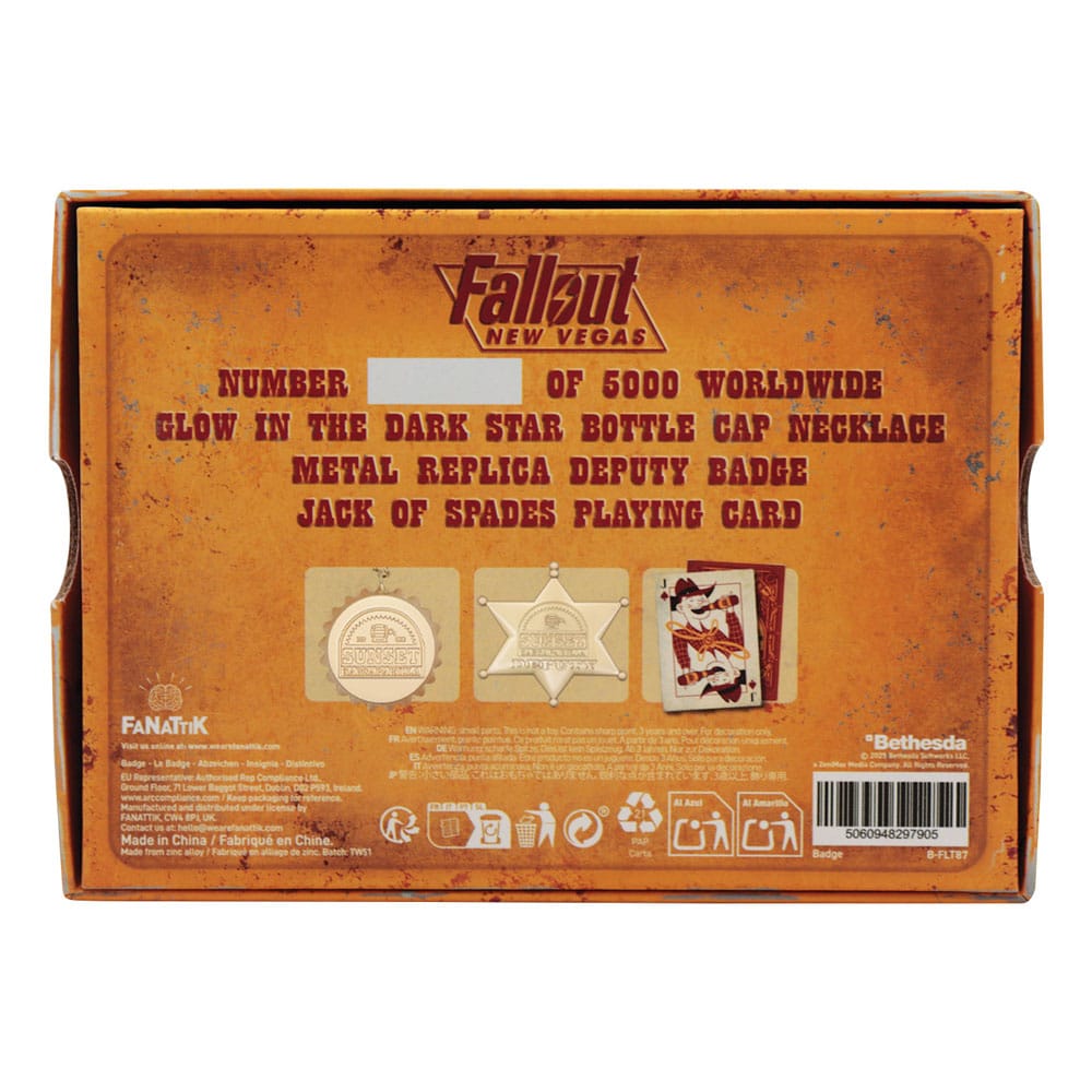 FaNaTtik Fallout Replica Set Sunset Sarsaparilla Legend of the Star Gold Coloured Limited Edition | Makochan