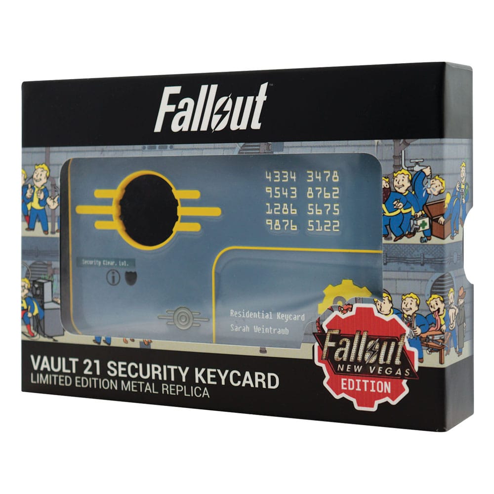 FaNaTtik Fallout: New Vegas Replica Vault 21 Security Keycard Limited Edition | Makochan