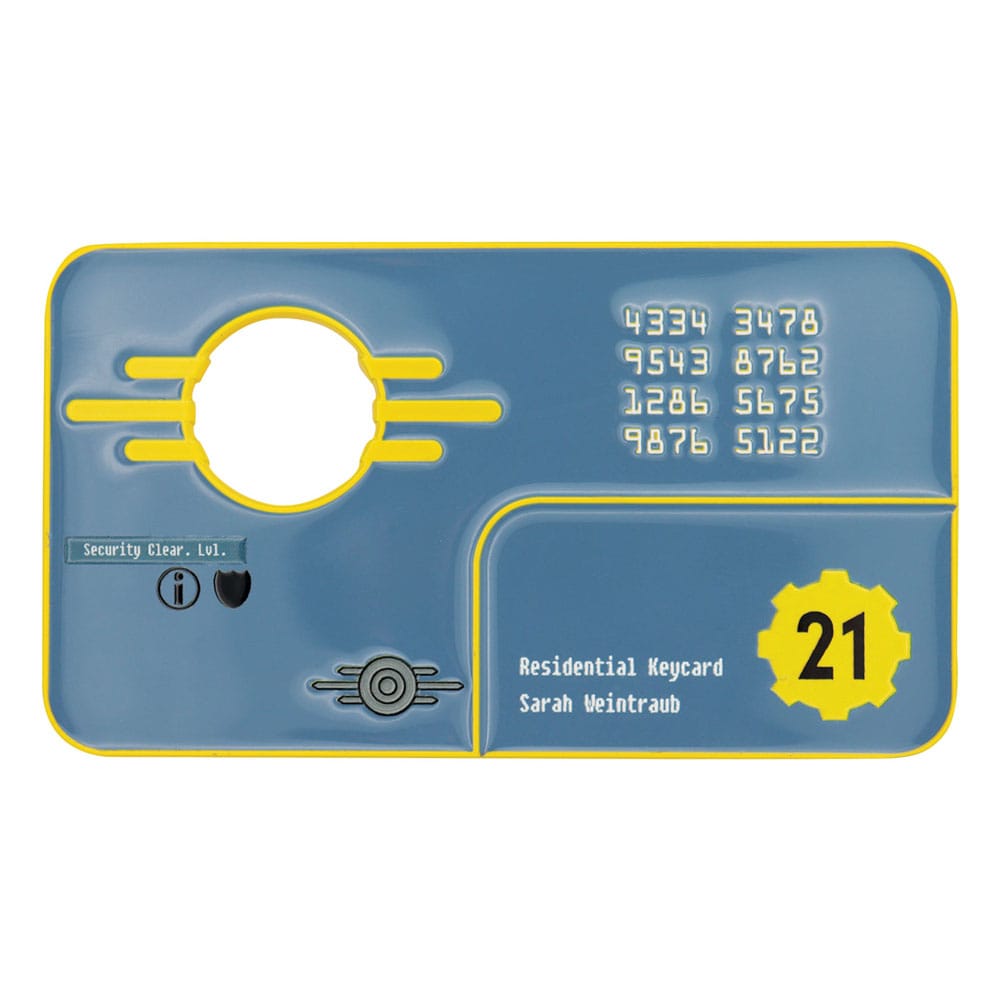 FaNaTtik Fallout: New Vegas Replica Vault 21 Security Keycard Limited Edition | Makochan