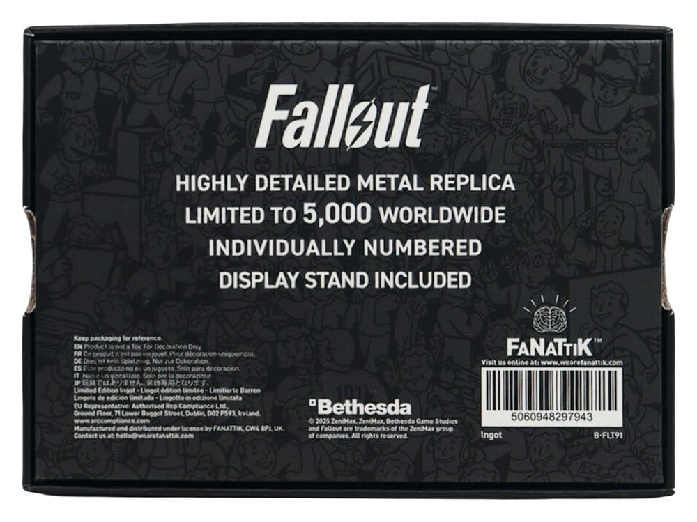 FaNaTtik Fallout Replica Security Keycard Vault 111 Limited Edition 11 cm | Makochan