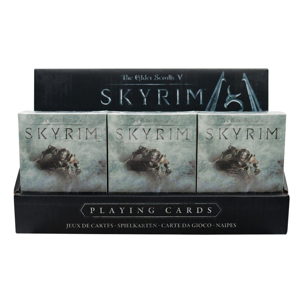 FaNaTtik Elder Scrolls Skyrim Playing Cards Display (12) | Makochan