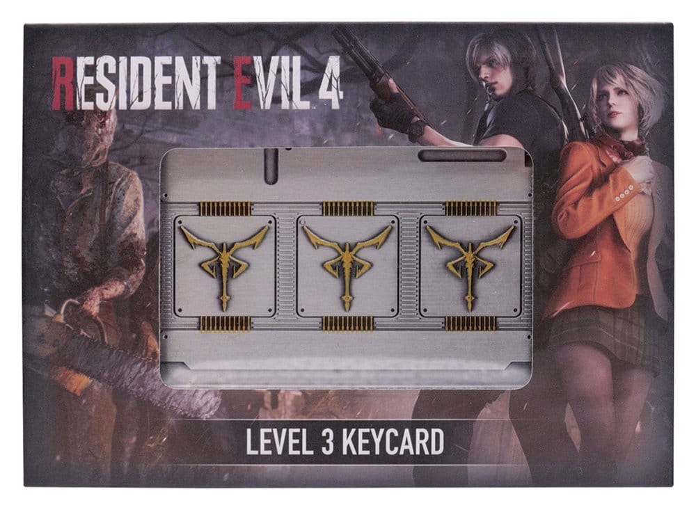 FaNaTtik Resident Evil 4 Replica Level 3 Keycards Limited Edition | Makochan