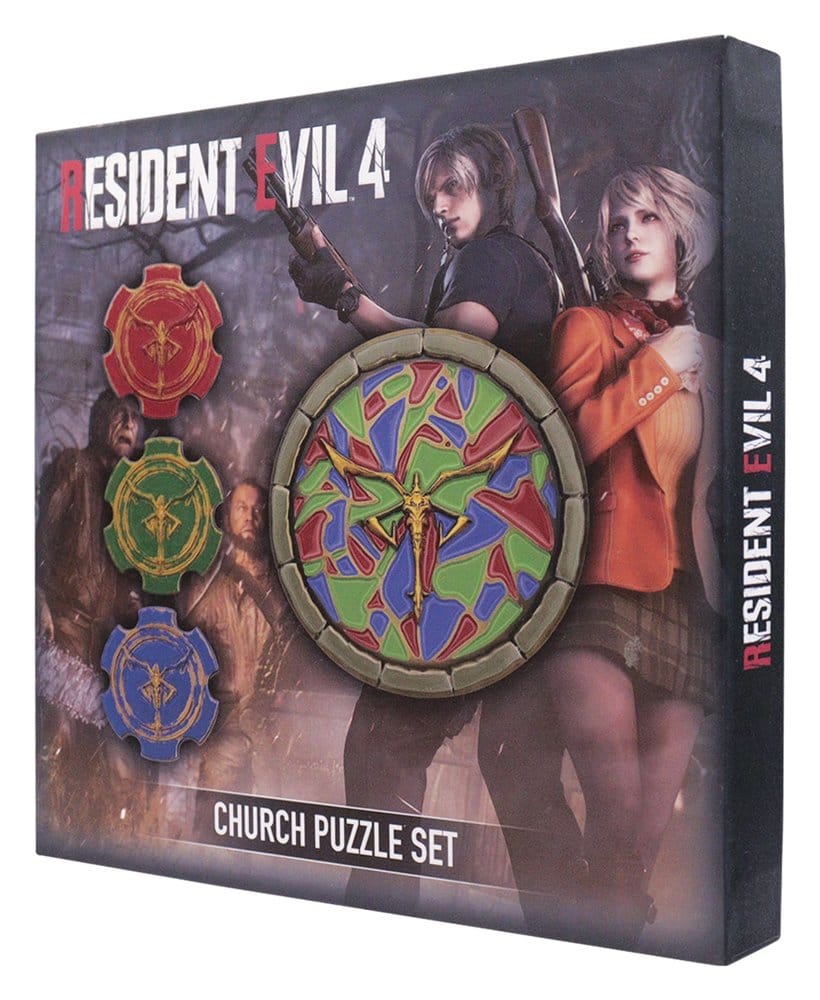 FaNaTtik Resident Evil 4 Replica Church Puzzle Medallion Set | Makochan