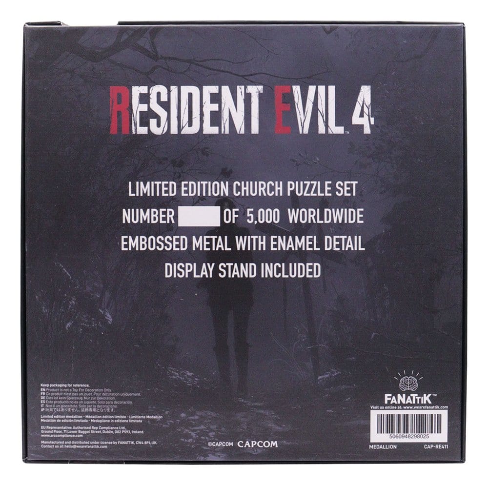 FaNaTtik Resident Evil 4 Replica Church Puzzle Medallion Set | Makochan