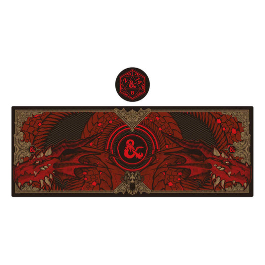 FaNaTtik Dungeons & Dragons Desk Pad & Coaster Set Graphic | Makochan