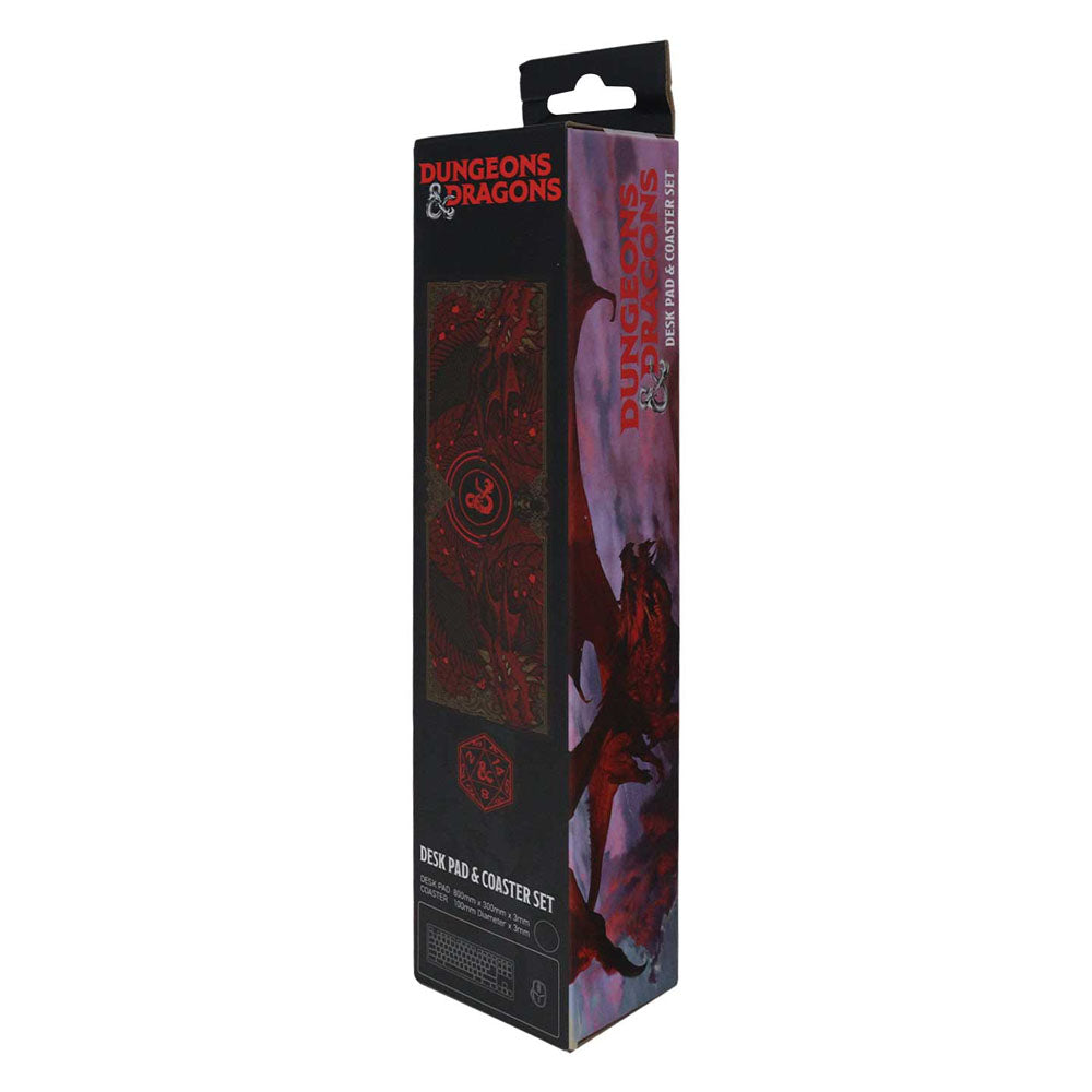 FaNaTtik Dungeons & Dragons Desk Pad & Coaster Set Graphic | Makochan