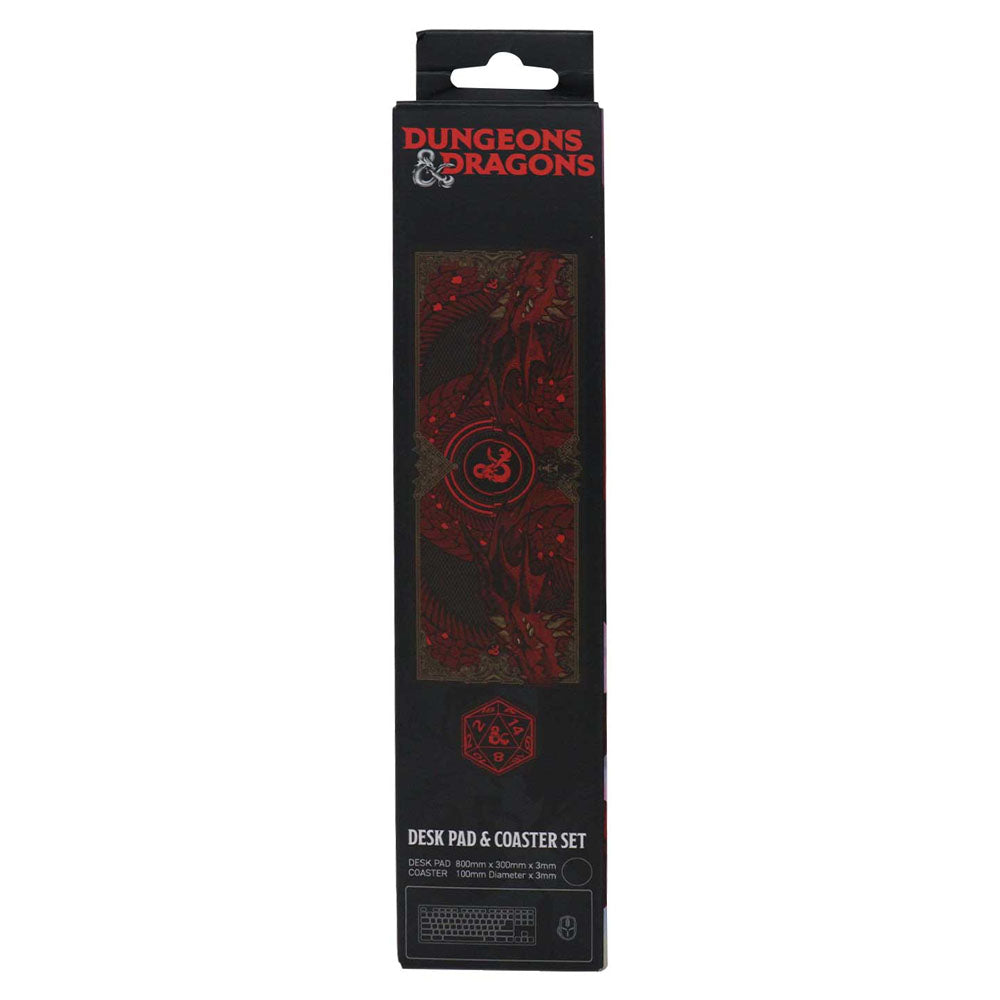 FaNaTtik Dungeons & Dragons Desk Pad & Coaster Set Graphic | Makochan