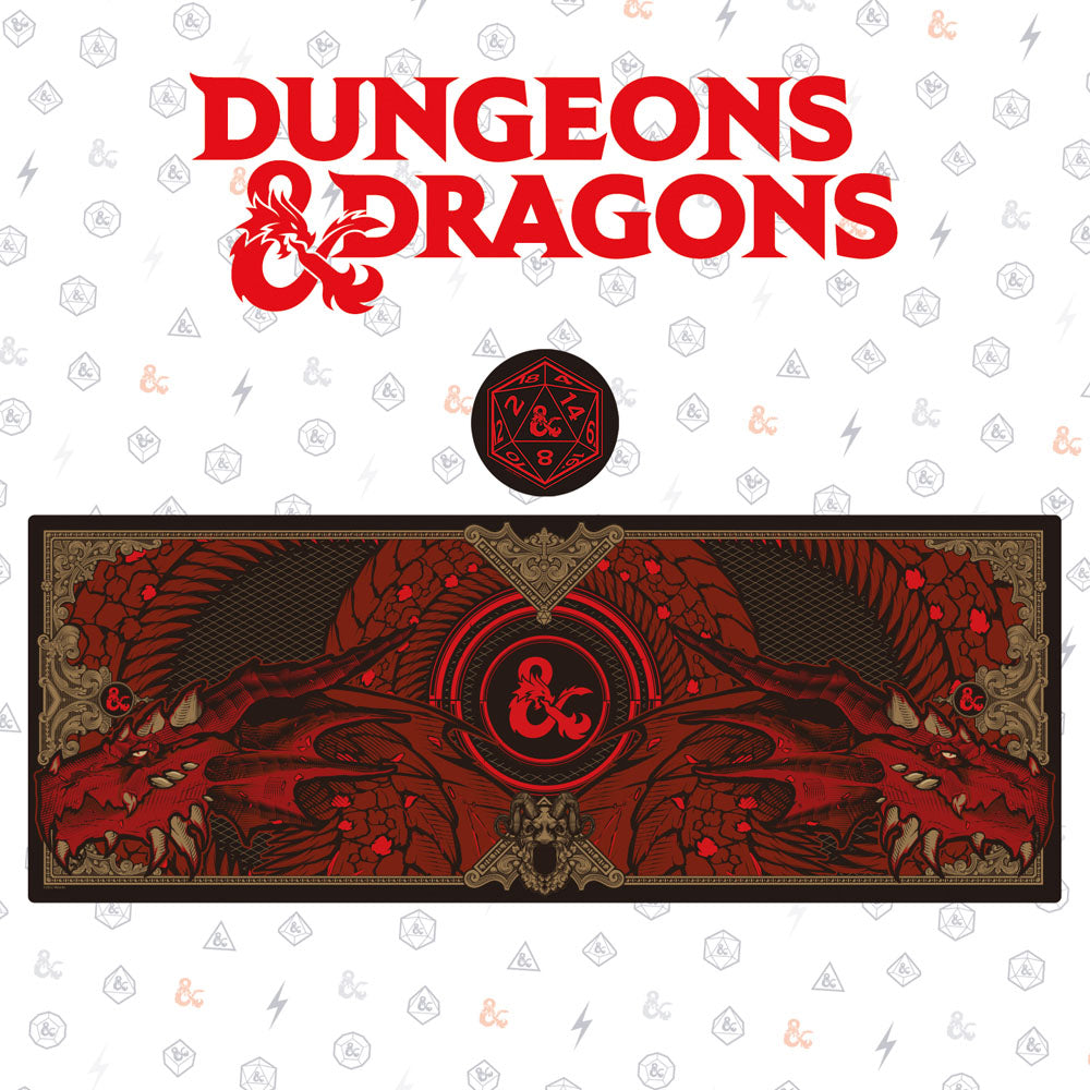 FaNaTtik Dungeons & Dragons Desk Pad & Coaster Set Graphic | Makochan