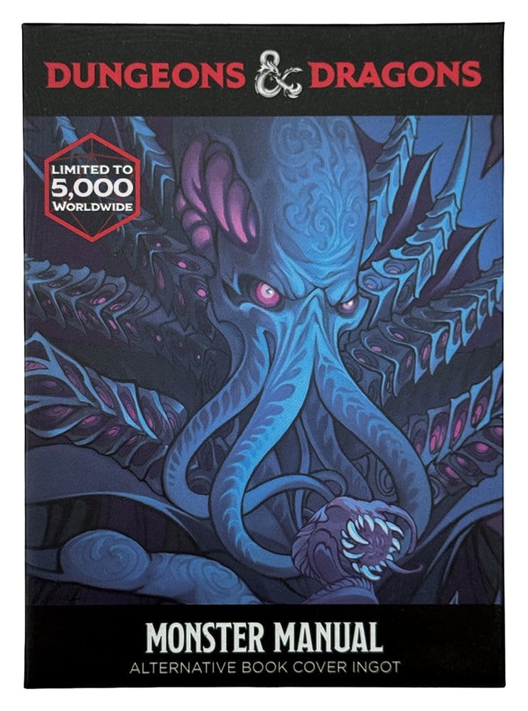 FaNaTtik Dungeons & Dragons Ingot Monster Manual Alternate Cover Limited Edition | Makochan