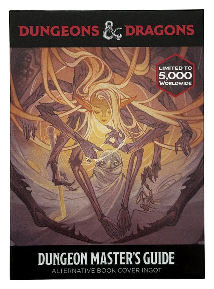 FaNaTtik Dungeons & Dragons Ingot Dungeon Masters Guide Alternate Cover Limited Edition | Makochan