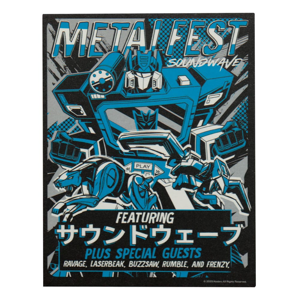 FaNaTtik Transformers Replica Soundwave Cassette Limited Edition | Makochan