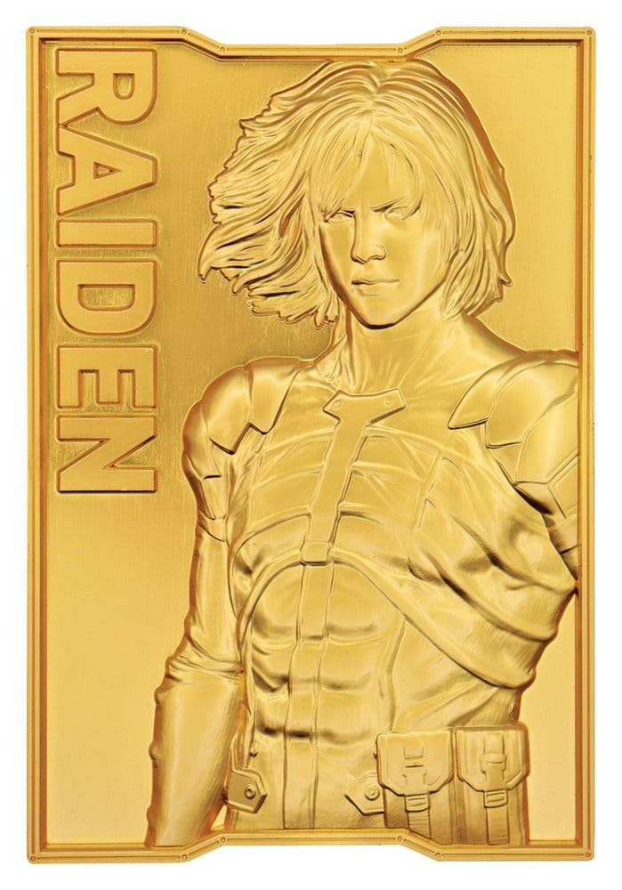 FaNaTtik Metal Gear Solid 2 Ingot Raiden 24k Gold Plated Limited Edition | Makochan