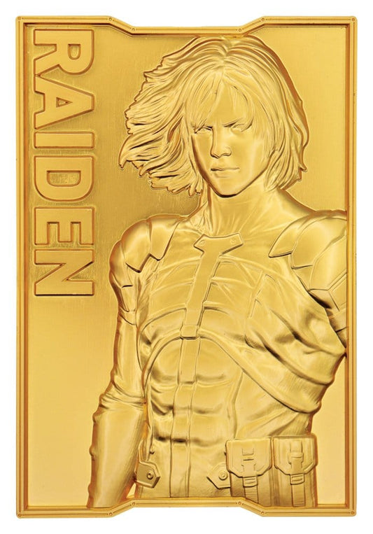 FaNaTtik Metal Gear Solid 2 Ingot Raiden 24k Gold Plated Limited Edition | Makochan