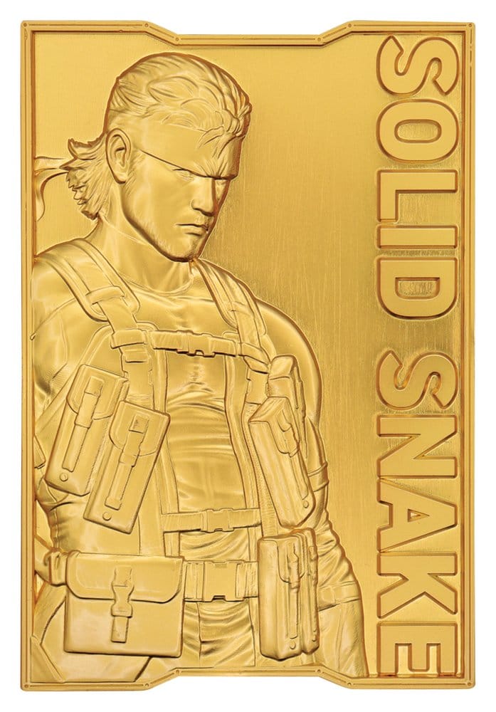 FaNaTtik Metal Gear Solid 2 Ingot Snake 24k Gold Plated Limited Edition | Makochan