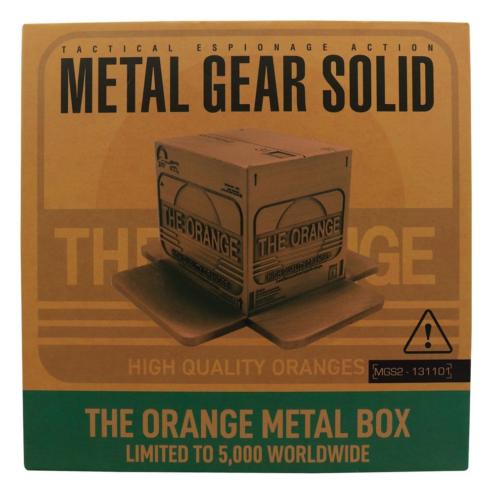 FaNaTtik Metal Gear Solid 2 Replica Cardboard Box Antique Gold | Makochan