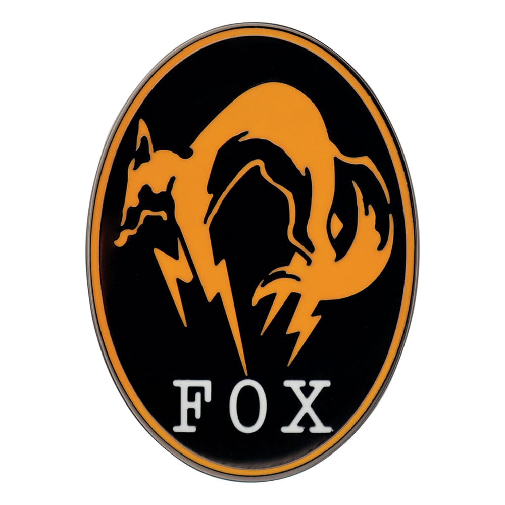 FaNaTtik Metal Gear Solid Delta Pin Badge Fox Limited Edition | Makochan