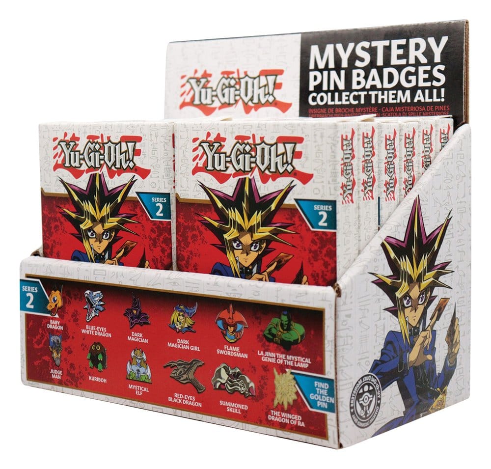 FaNaTtik Yu-Gi-Oh! Mystery Pin Badges Volume 2 Blind Box Display (12) | Makochan