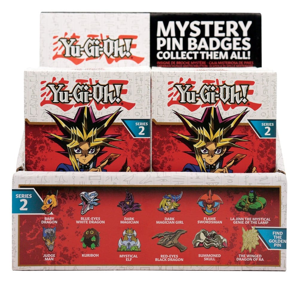 FaNaTtik Yu-Gi-Oh! Mystery Pin Badges Volume 2 Blind Box Display (12) | Makochan